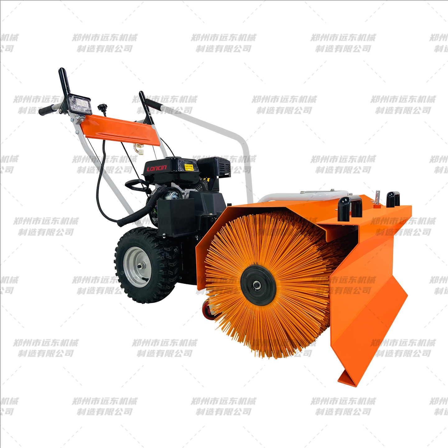 6.5馬力電啟動手推式掃雪機(圖1)